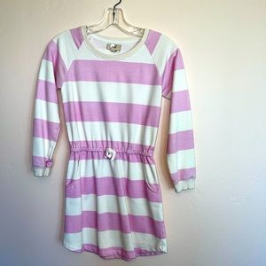 PEEK Pink snd white Jersey Weight Dress Girls